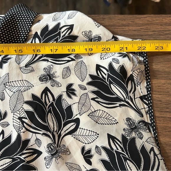 Anthropologie Postcard Here & There Women's Small Lotus Blouse - Picture 9 of 10